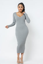 Load image into Gallery viewer, SWEATER DRESSES