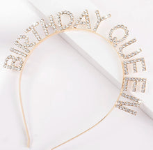 Load image into Gallery viewer, BIRTHDAY QUEEN HEADBAND