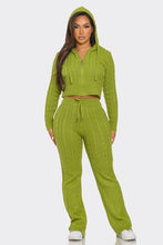 Load image into Gallery viewer, KNIT SWEATER 2 PIECE PANTS SET