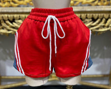 Load image into Gallery viewer, Stripe me down shorts