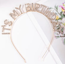 Load image into Gallery viewer, IT’S MY BIRTHDAY HEADBAND